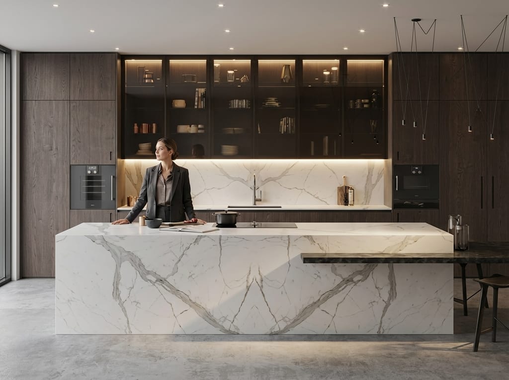 Shadow Play: The Architectural Logic of the Noir Kitchen